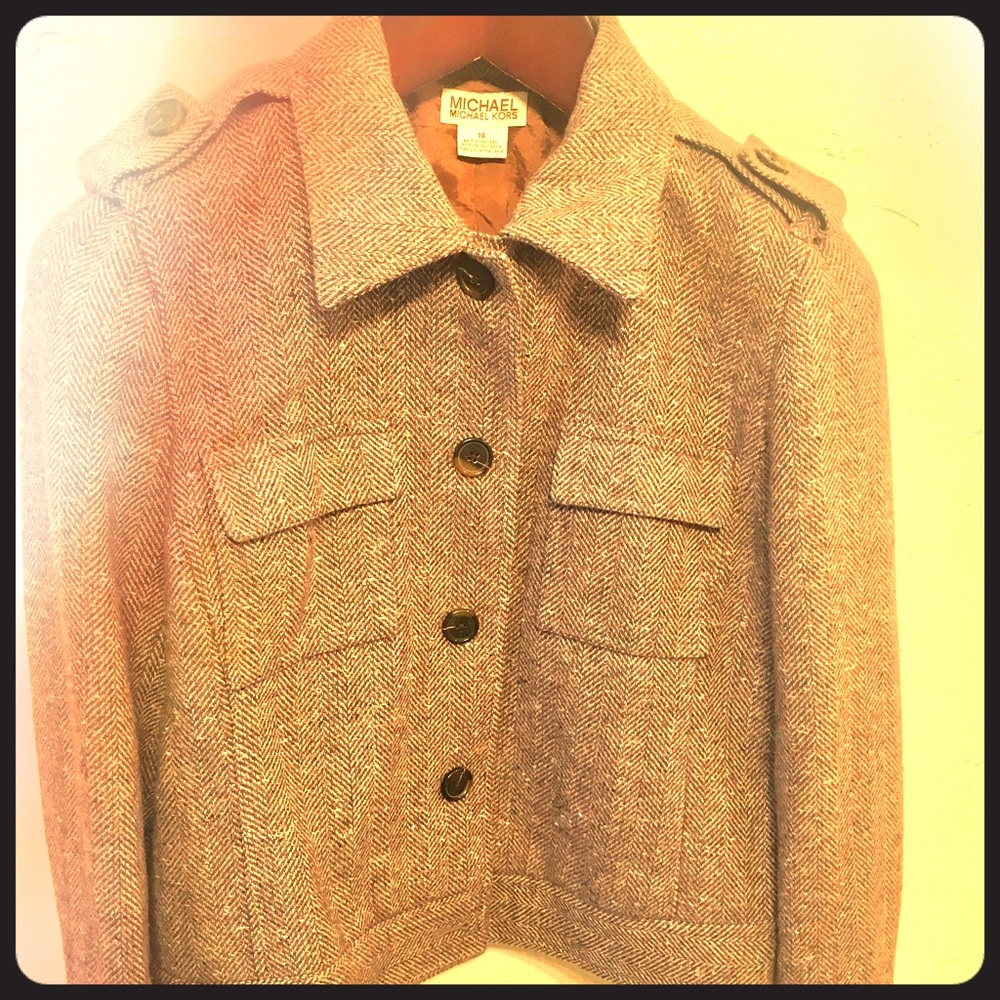 Michael Kors blazer coat